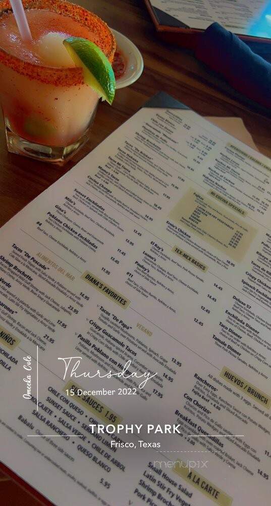 Mi Cocina - Frisco, TX menu_pic