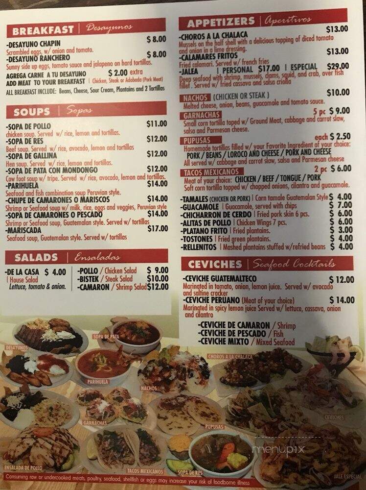 Mi Ranchito III - Norwalk, CT menu_pic