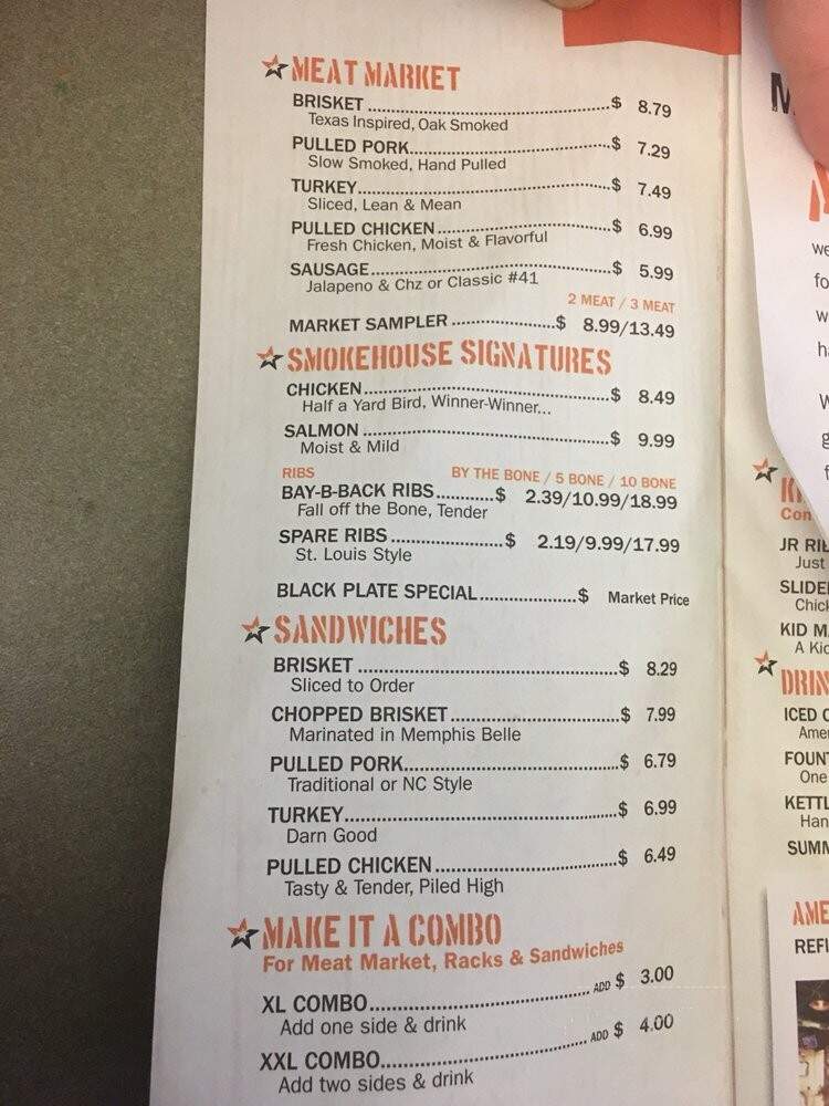 Mission BBQ - Newport News, VA menu_pic