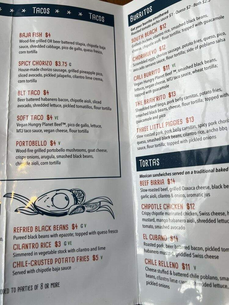 Mission Taco Joint - Kansas City, MO menu_pic
