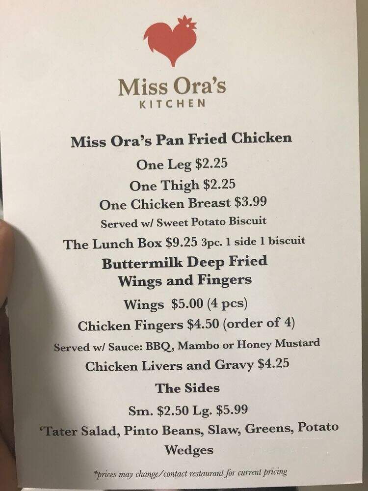 Miss Ora's Kitchen - Winston-Salem, NC