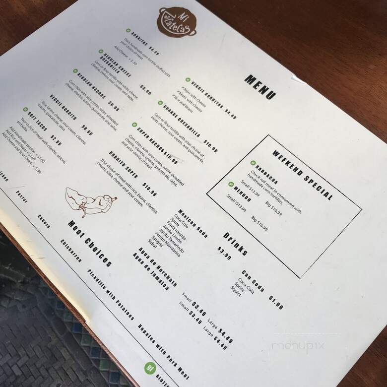 Mi Zacatecas Mexican Food - Oakland, CA menu_pic