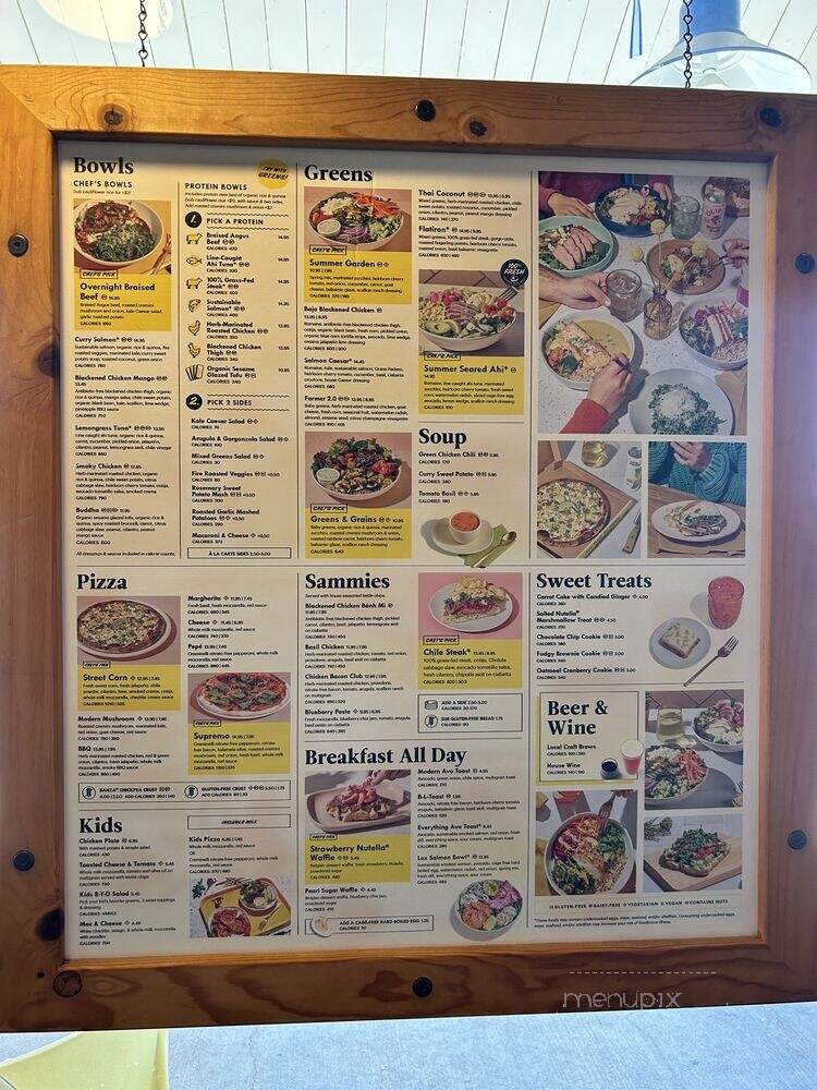 Modern Market - Austin, TX menu_pic