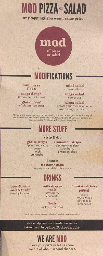 MOD Pizza - Madison, WI