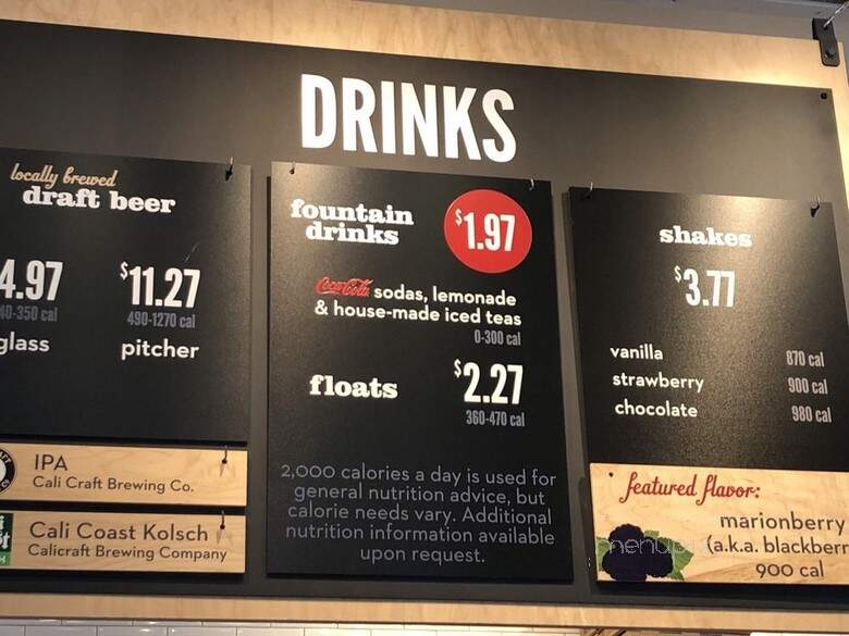 MOD Pizza - Novato, CA menu_pic