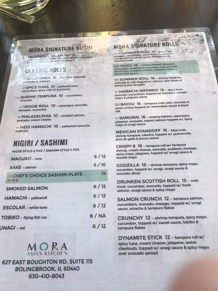 Mora Asian Kitchen - Bolingbrook, IL