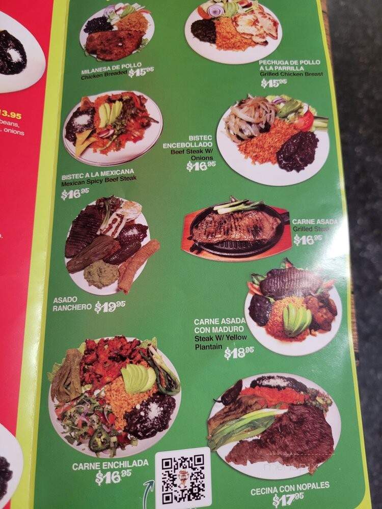 Mr. Burrito Mexican Restaurant - Sunnyside, NY menu_pic