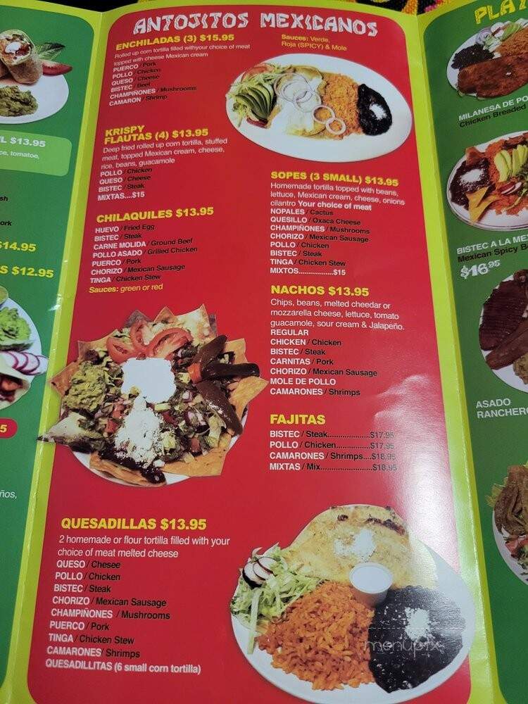 Mr. Burrito Mexican Restaurant - Sunnyside, NY menu_pic