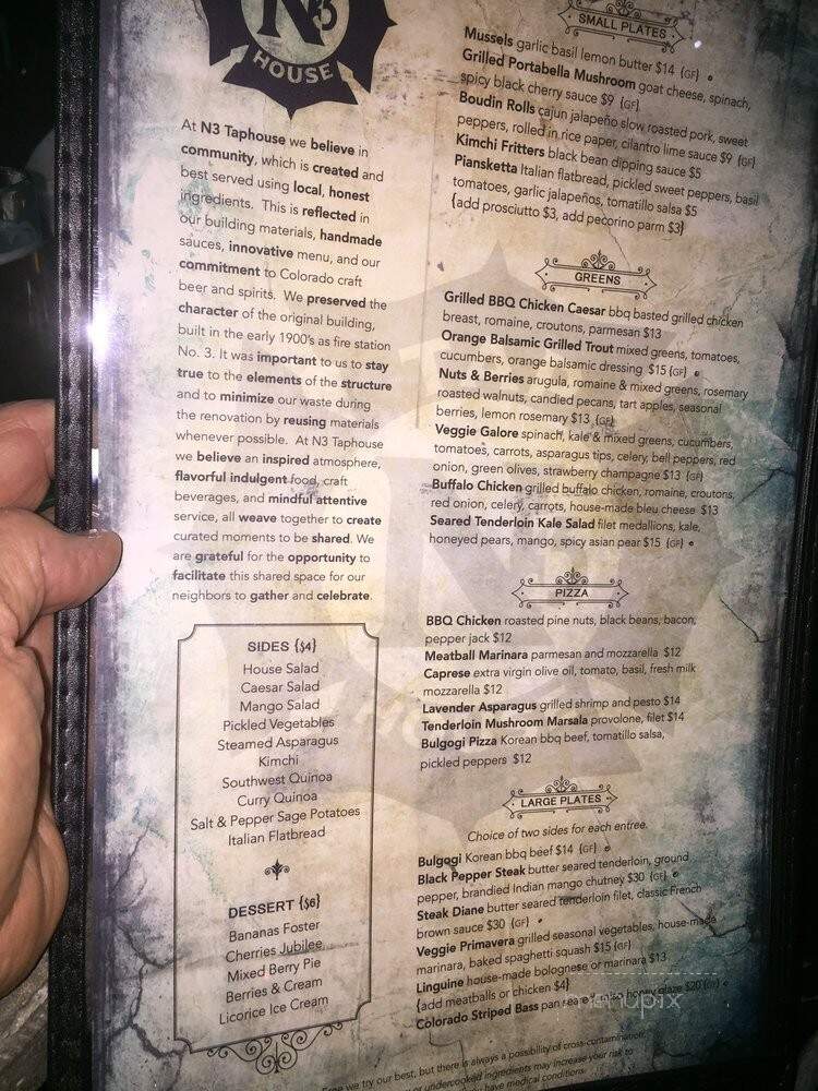 N3 Taphouse - Colorado Springs, CO menu_pic