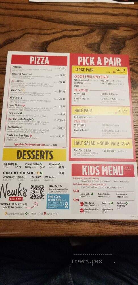 Newk's Eatery - Arvada, CO menu_pic
