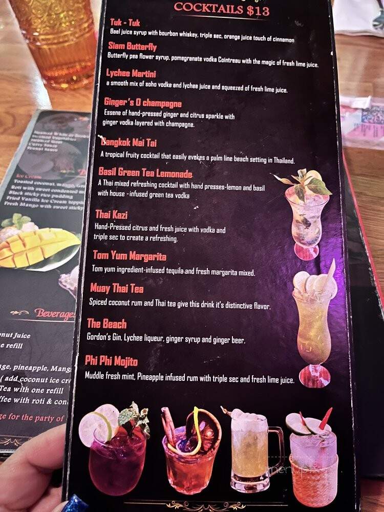 Nibbana Thai Restaurant - Renton, WA menu_pic