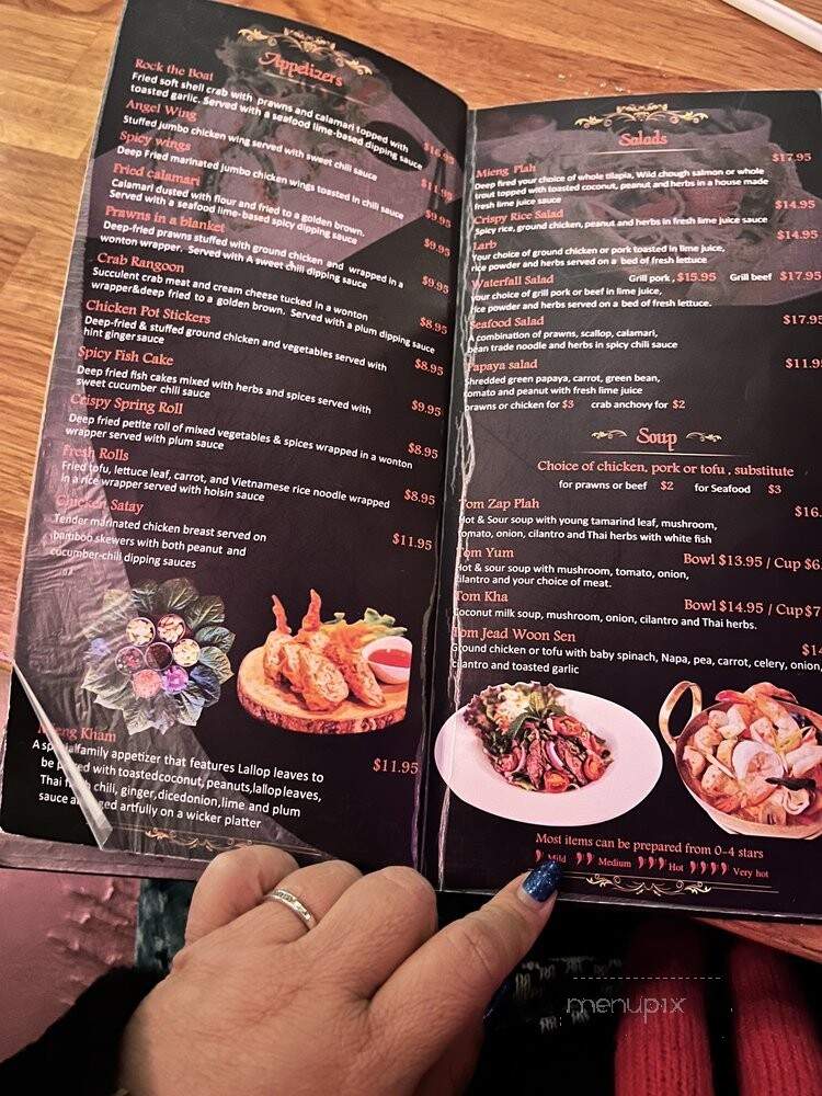 Nibbana Thai Restaurant - Renton, WA menu_pic