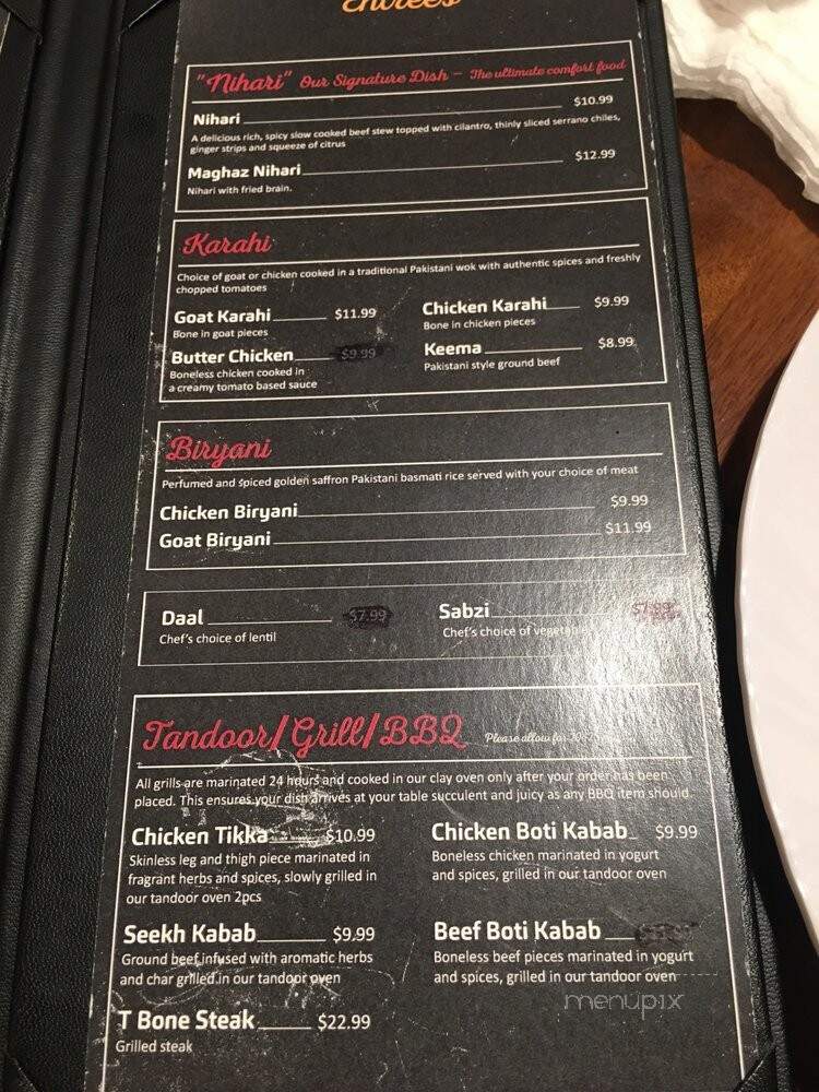 Nihari House - Arleta, CA menu_pic