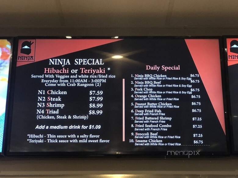 Ninja Hibachi Express - North Highlands, CA