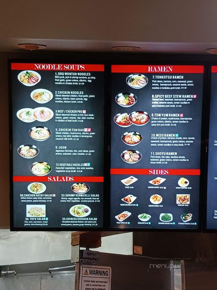 Noodle World Jr - Los Angeles, CA menu_pic