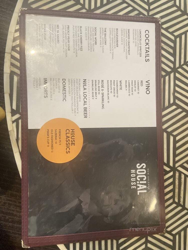 Nosh - New Orleans, LA menu_pic