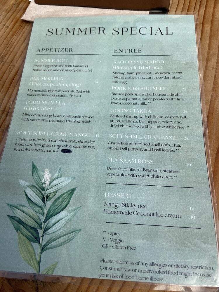 Nourish - Brooklyn, NY menu_pic