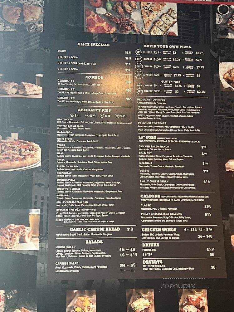 NY Pizzeria - Bonita, CA menu_pic