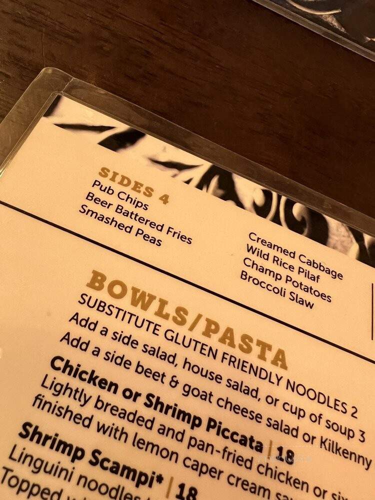 Olde Brick House - Saint Cloud, MN menu_pic