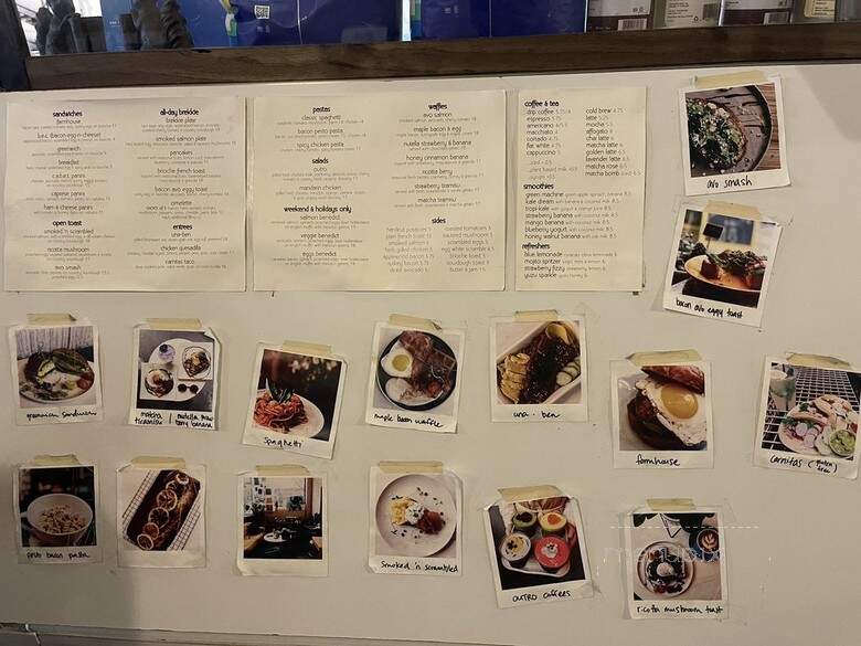 Outro - New York, NY menu_pic