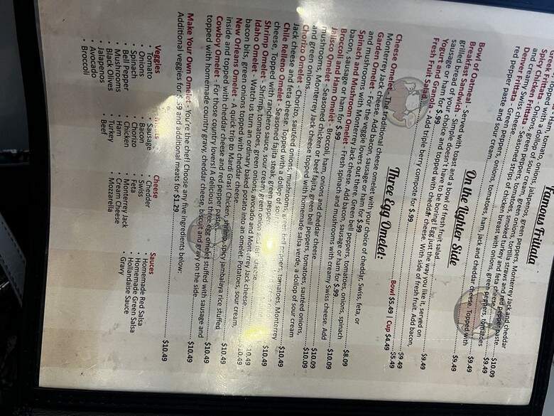 Pancake Joes - San Antonio, TX menu_pic
