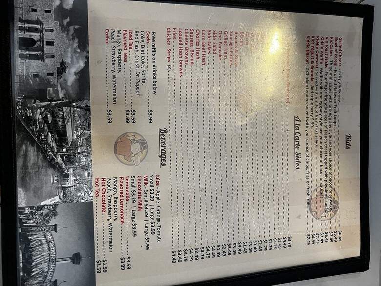 Pancake Joes - San Antonio, TX menu_pic
