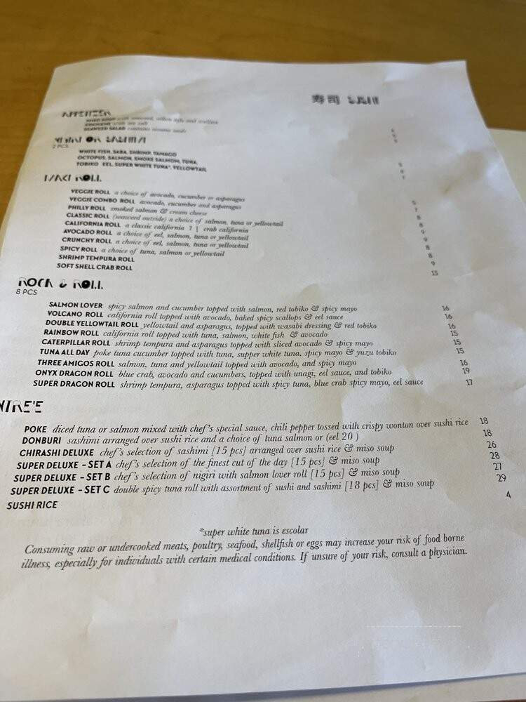 Pantry - Washington, DC menu_pic