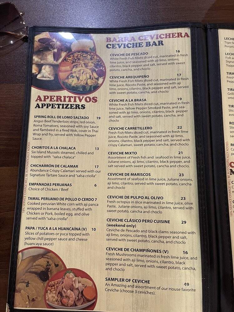 Peru Cuisine - Middletown, NY menu_pic