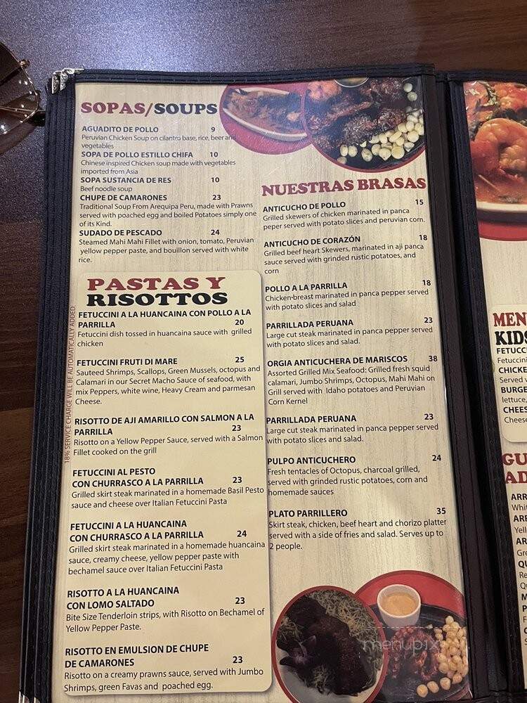 Peru Cuisine - Middletown, NY menu_pic