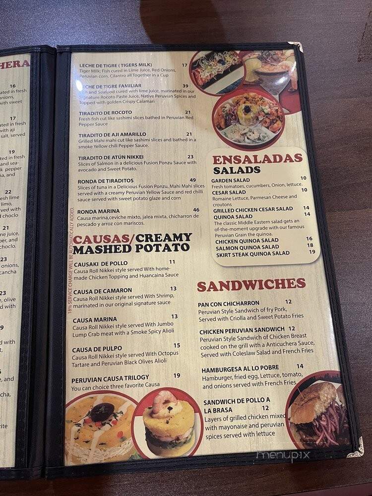 Peru Cuisine - Middletown, NY menu_pic