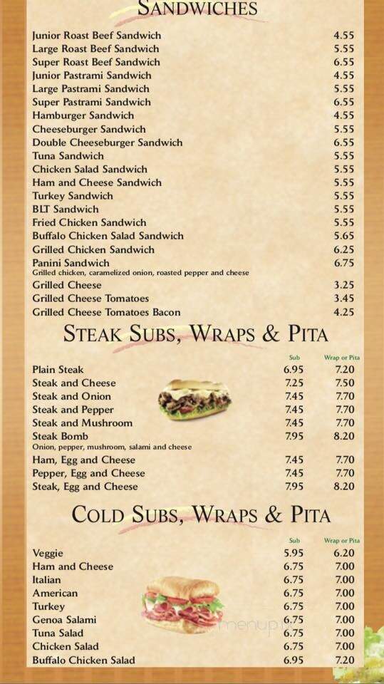 Phillip's Roast Beef - Rowley, MA menu_pic