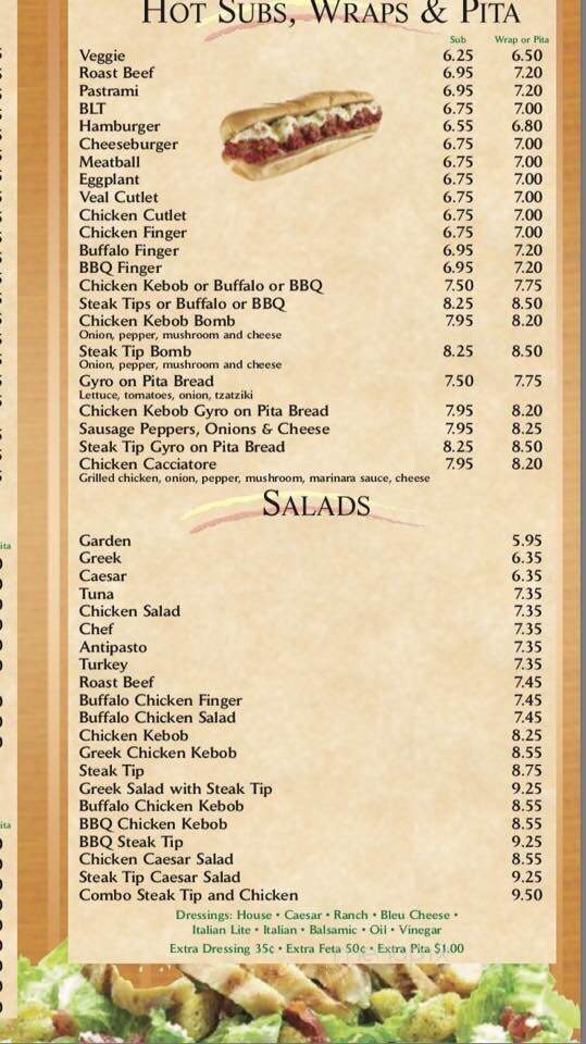 Phillip's Roast Beef - Rowley, MA menu_pic