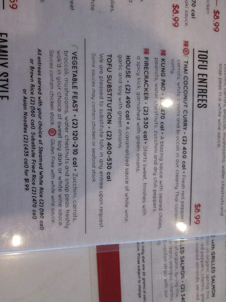 Pick Up Stix Fresh Asian Flavors - Glendora, CA menu_pic