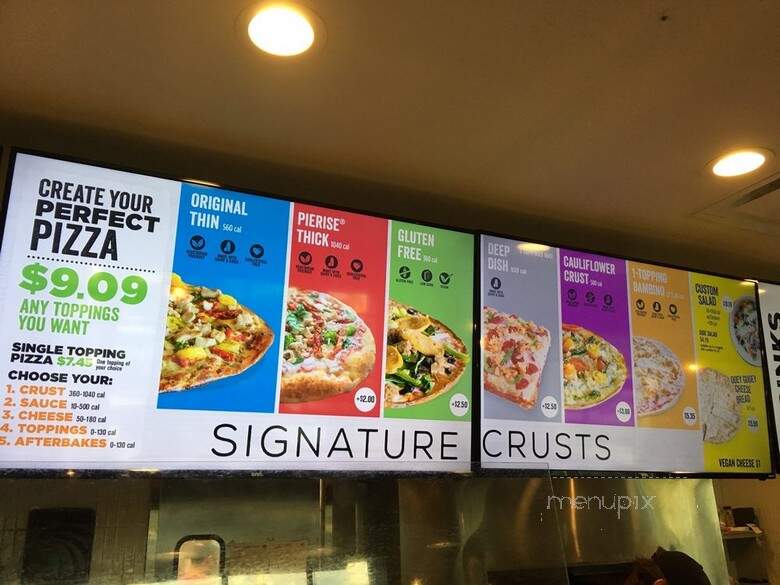 Pieology Pizzeria - Coral Springs, FL menu_pic