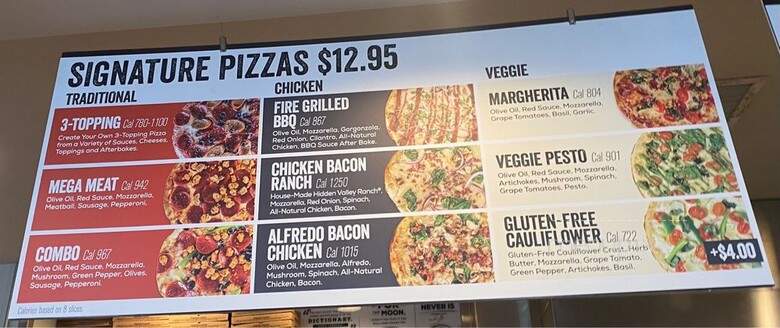 Pieology Pizzeria - Kailua, HI menu_pic