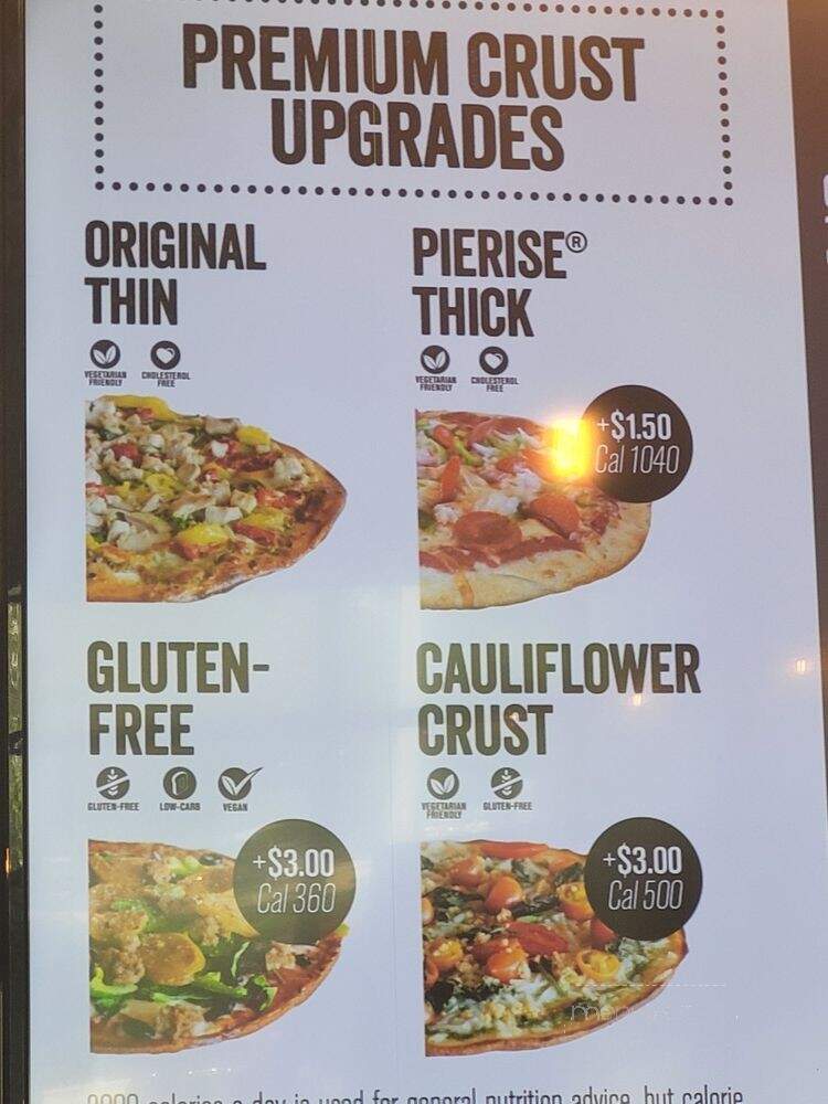Pieology Pizzeria - Pembroke Pines, FL menu_pic