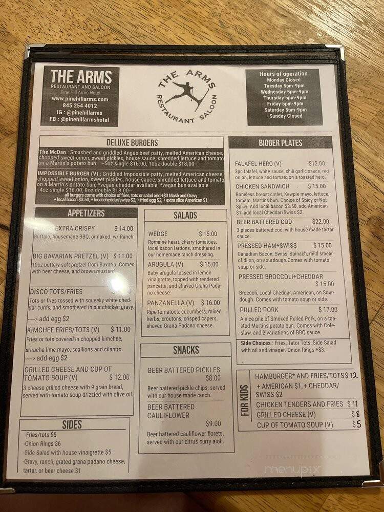Pine Hill Arms-Bar and Restaurant - Pine Hill, NY