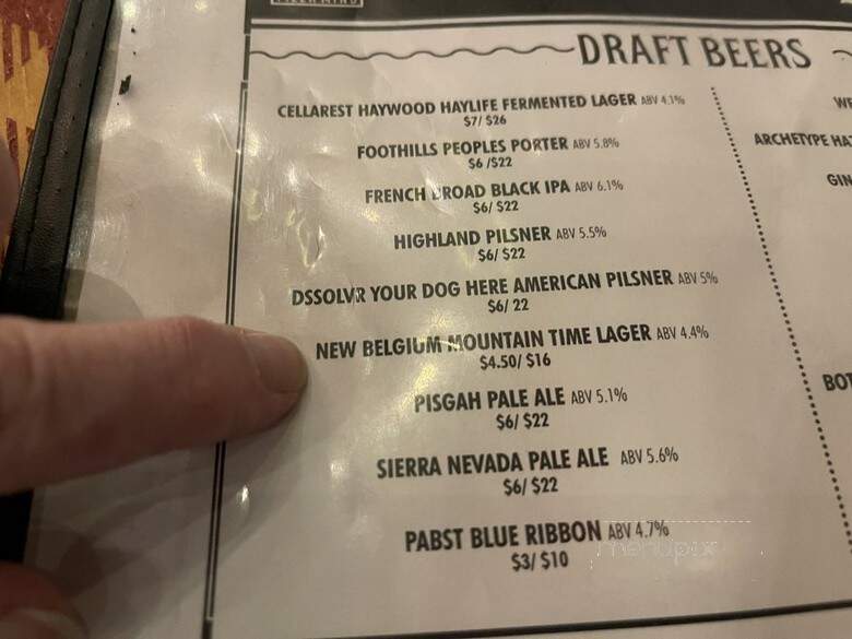 Pizza Mind - Asheville, NC menu_pic