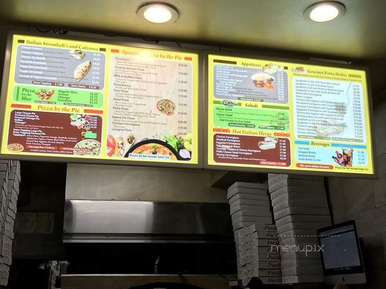 Pizza Stop - New York, NY menu_pic