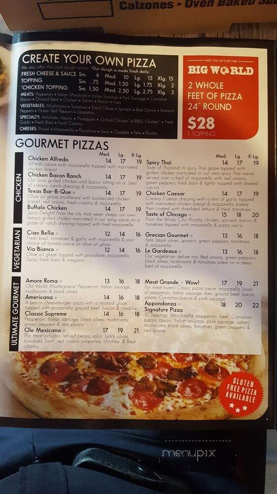 Pizza World - Creve Coeur, MO menu_pic