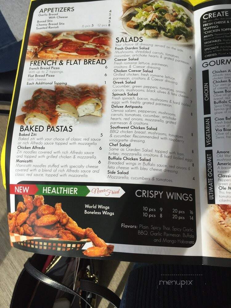 Pizza World - Farmville, VA menu_pic