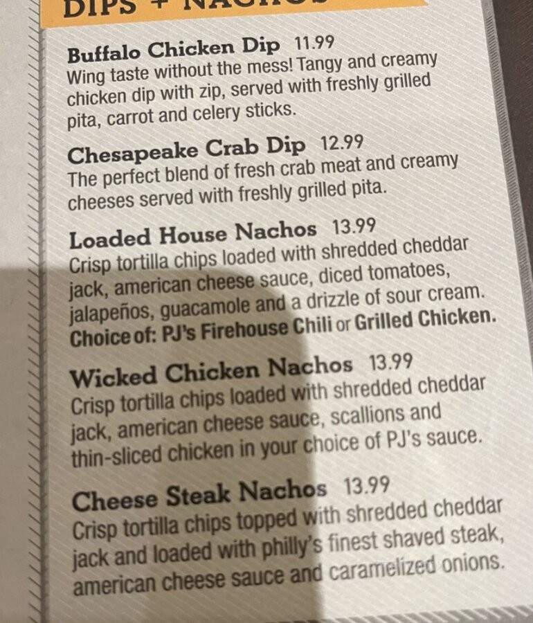P.J. Whelihan's Pub + Restaurant - Malvern, PA