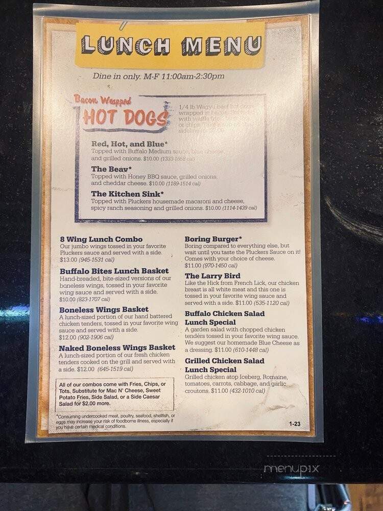 Pluckers Wing Bar - Webster, TX