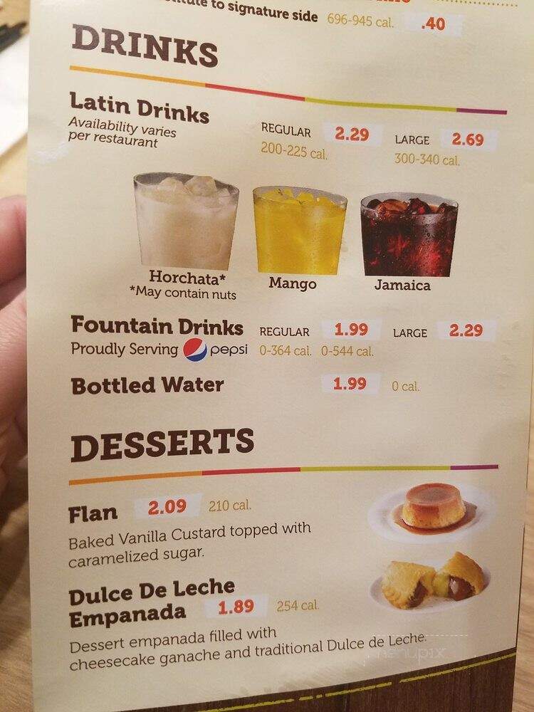 Pollo Campero - Arlington, TX menu_pic