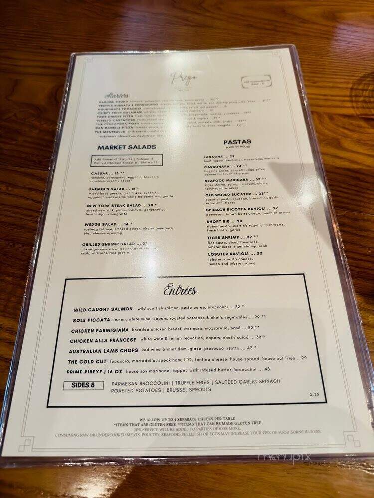 Prego Mediterranean - Tustin, CA menu_pic