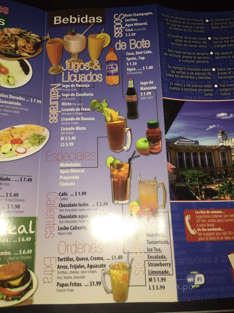 Pulgarcito del Valle - North Hollywood, CA menu_pic