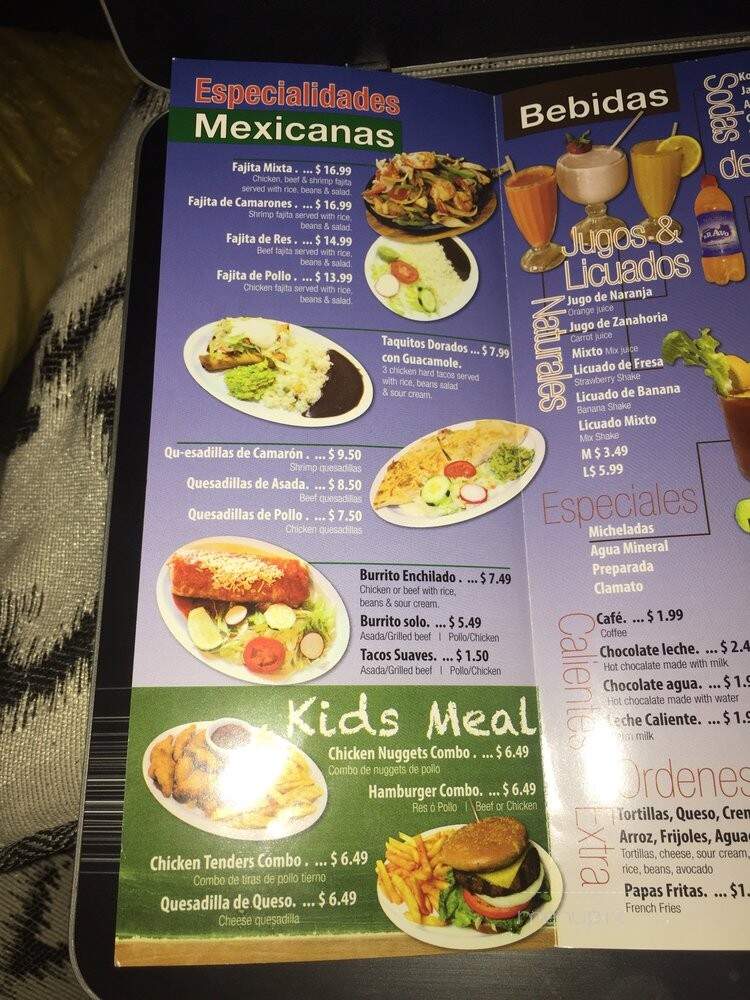 Pulgarcito del Valle - North Hollywood, CA menu_pic