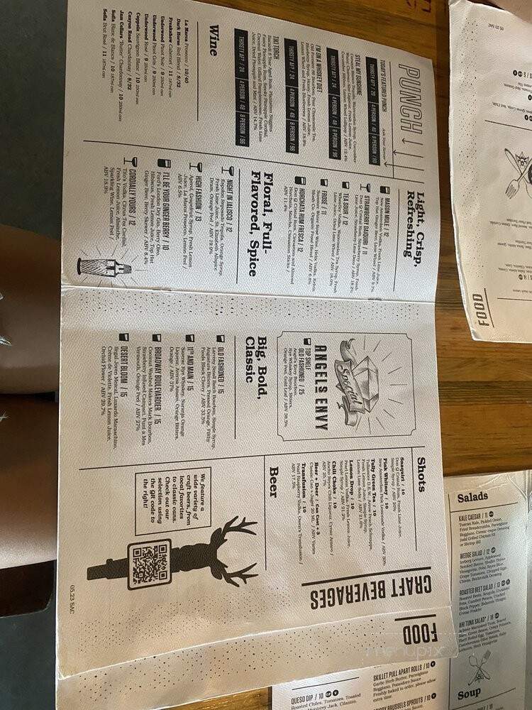 Punch Bowl Social Sacramento - Sacramento, CA menu_pic