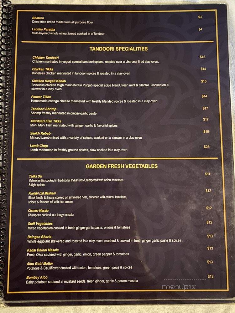 Punjab Indian Cafe - Miami, FL menu_pic