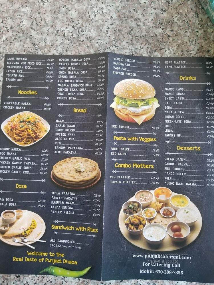 Punjab Indian Cuisine - Auburn Hills, MI menu_pic